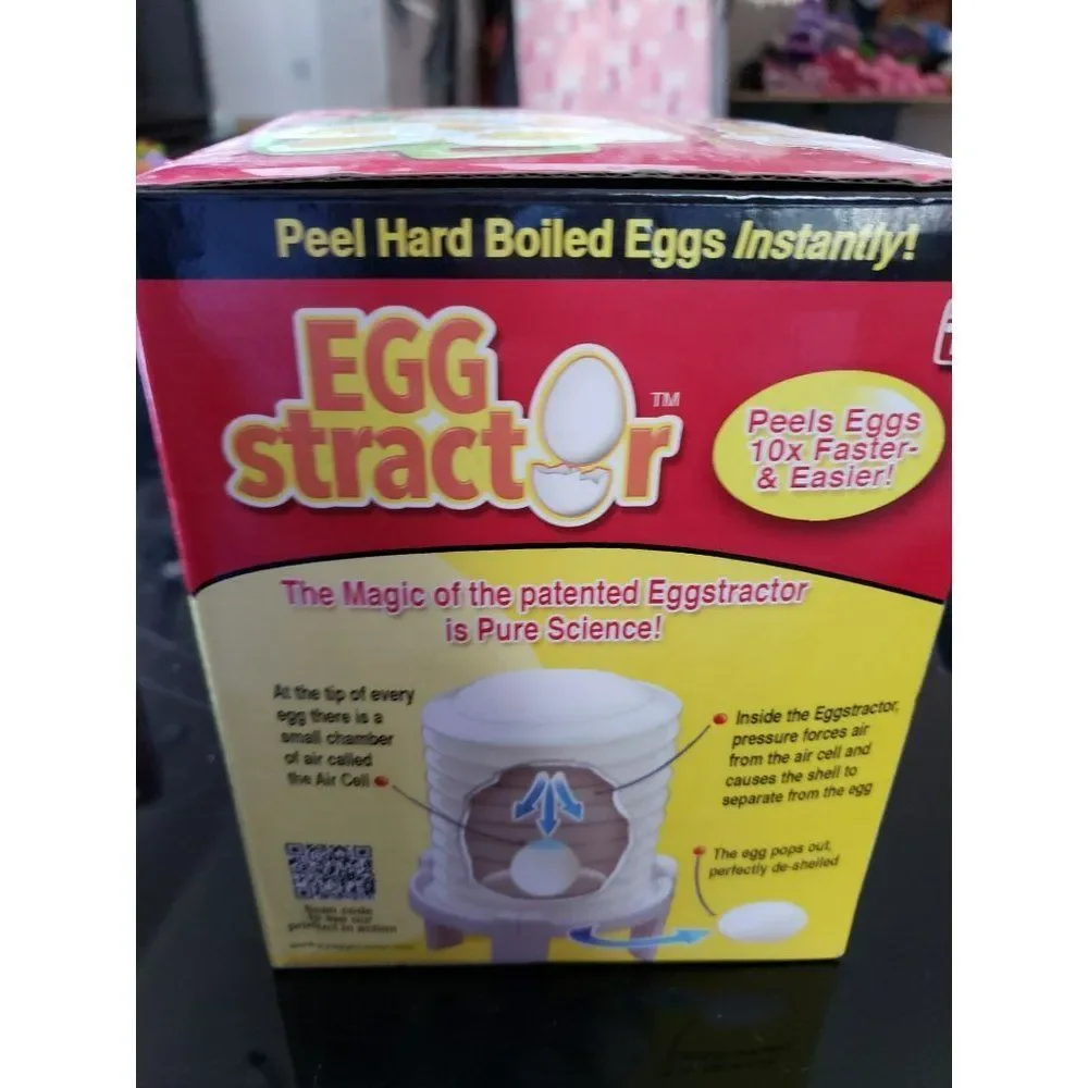 Eggstractor Boiled Eggs Easy Peel‎